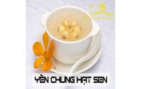 Tổ yến chưng hạt sen